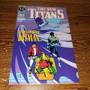 The New Teen Titans #65 (DC comics,1990) It Began with Batman ...